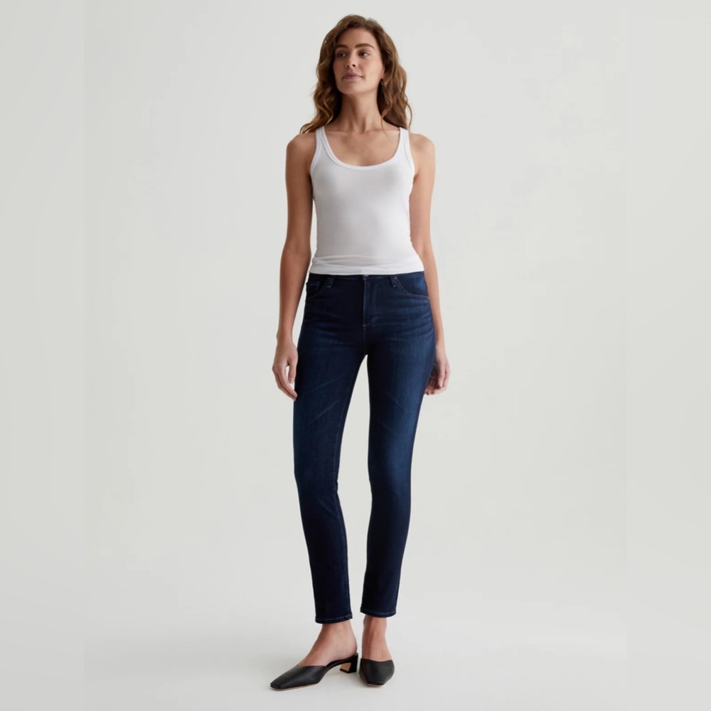 Women’s size 27 Adriano Goldschmied Prima Cigarette Ankle Concord Wash Jeans
